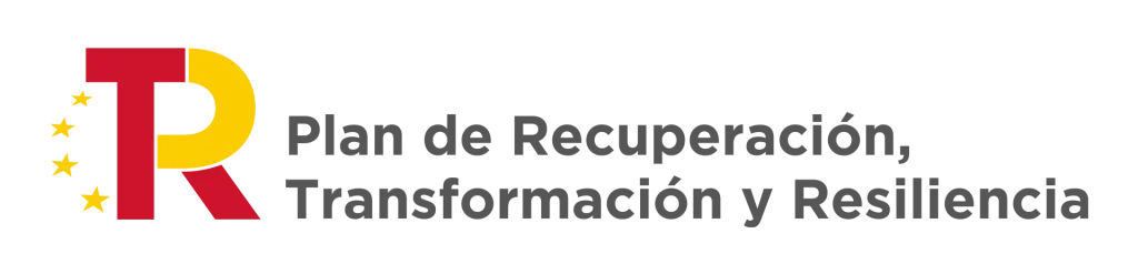 Logotipo plan re recuperación, transformación y resiliencia