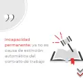 Incapacidad permanente: ya no es causa de extinción automática del contrato de trabajo